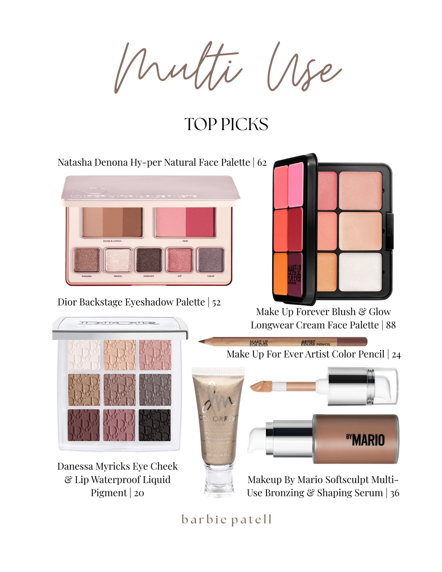 The best multi use products!! 

#LTKFindsUnder100 #LTKBeauty #LTKSaleAlert