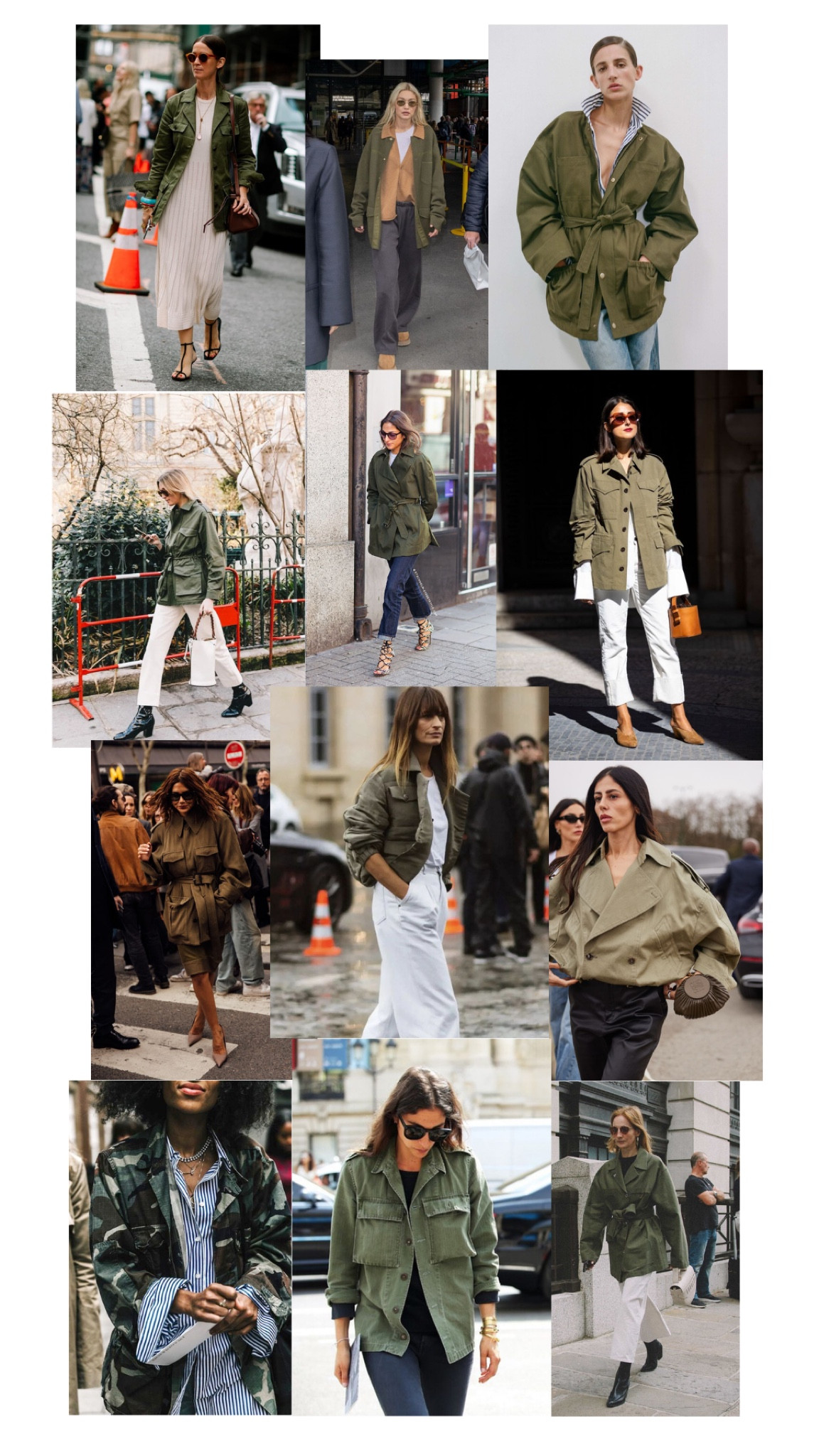 The Khaki Jacket Edit | Army Jacket | Camp Jacket | Spring Coat | Spring Layering 

#LTKeurope #LTKstyletip #LTKspring
