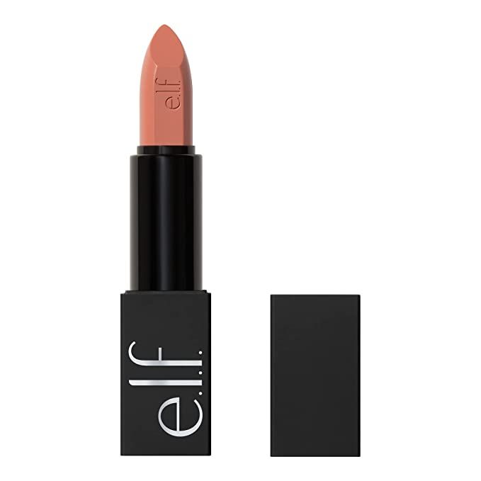 e.l.f. O Face Satin Lipstick, Richly Pigmented, Nourishing & Long-Lasting Creamy Lipstick, Infuse... | Amazon (US)