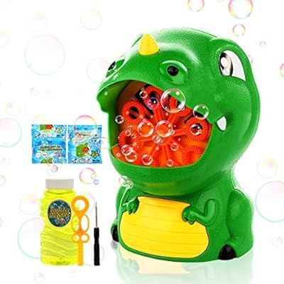 Masefu Dinosaur Bubble Machine - Bubble Machine for Toddler and Kids Outdoors - Automatic Bubble ... | Amazon (US)