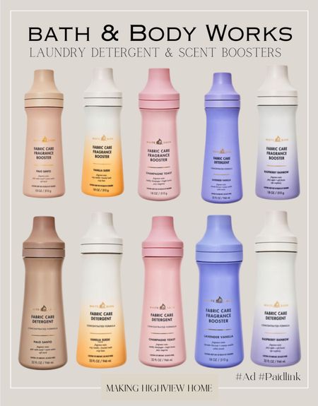 #bathandbodyworks_partner #paidlink 
Refresh your laundry with detergents & fragrance boosters from Bath & Body Works. There is wide variety of scents to choose from you will want to try them all. I know I do!

#LTKhome #LTKfindsunder50 #LTKfamily