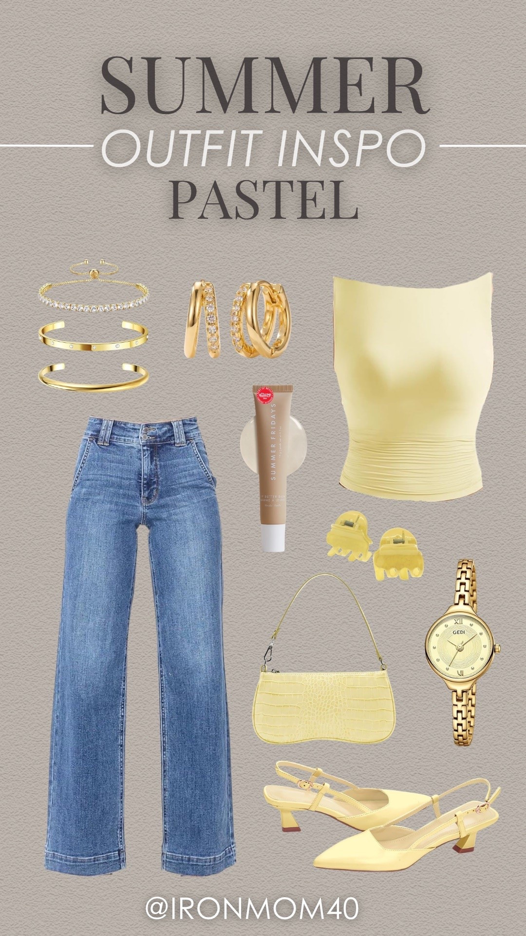 Stylish summer pastel outfit!

#LTKootd #LTKgrwm #LTKMidsize