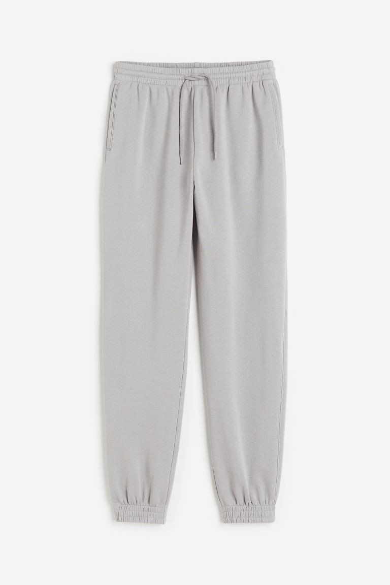 High Waist Joggers - Light gray - Ladies | H&M US | H&M (US + CA)