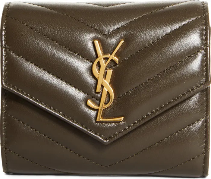 Monogram Matelassé Leather Trifold Wallet | Nordstrom