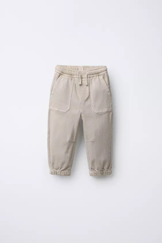 TWILL CARGO JOGGER PANTS | Zara US