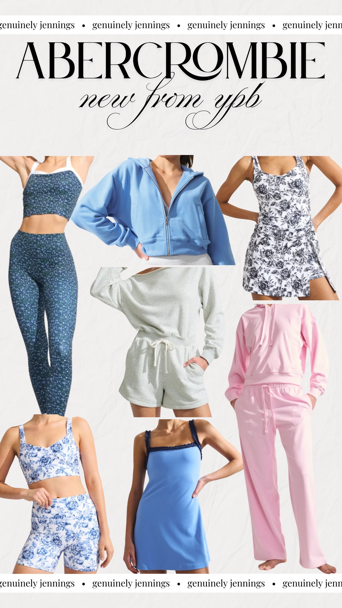 Abercrombie’s YPB Spring releases are so feminine & beautiful! Loving the florals

#LTKfitnessgoals #LTKActive #LTKSeasonal
