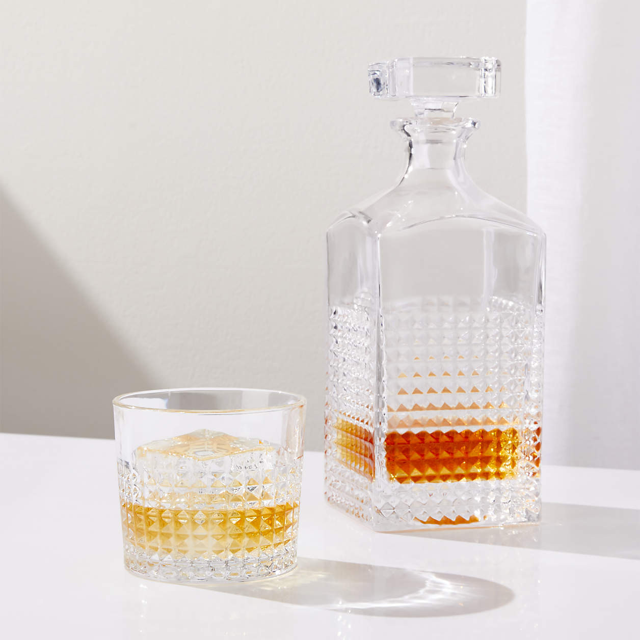 Brixton 12-Oz. Rocks Glass + Reviews | Crate & Barrel | Crate & Barrel