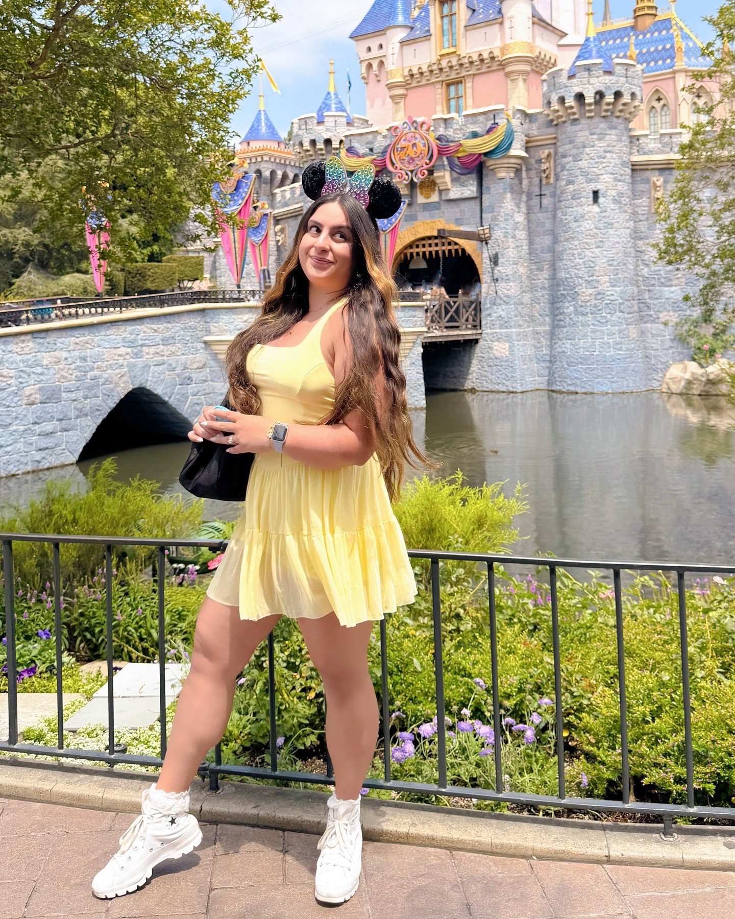 Disneyland 70th outfit 🫶🏻✨

#LTKSeasonal #LTKTravel #LTKActive