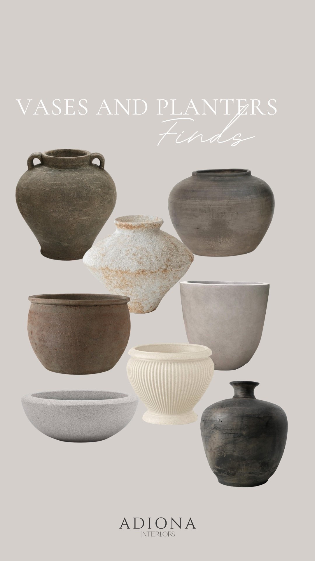 Planter and vase finds 

#LTKHome #LTKSeasonal