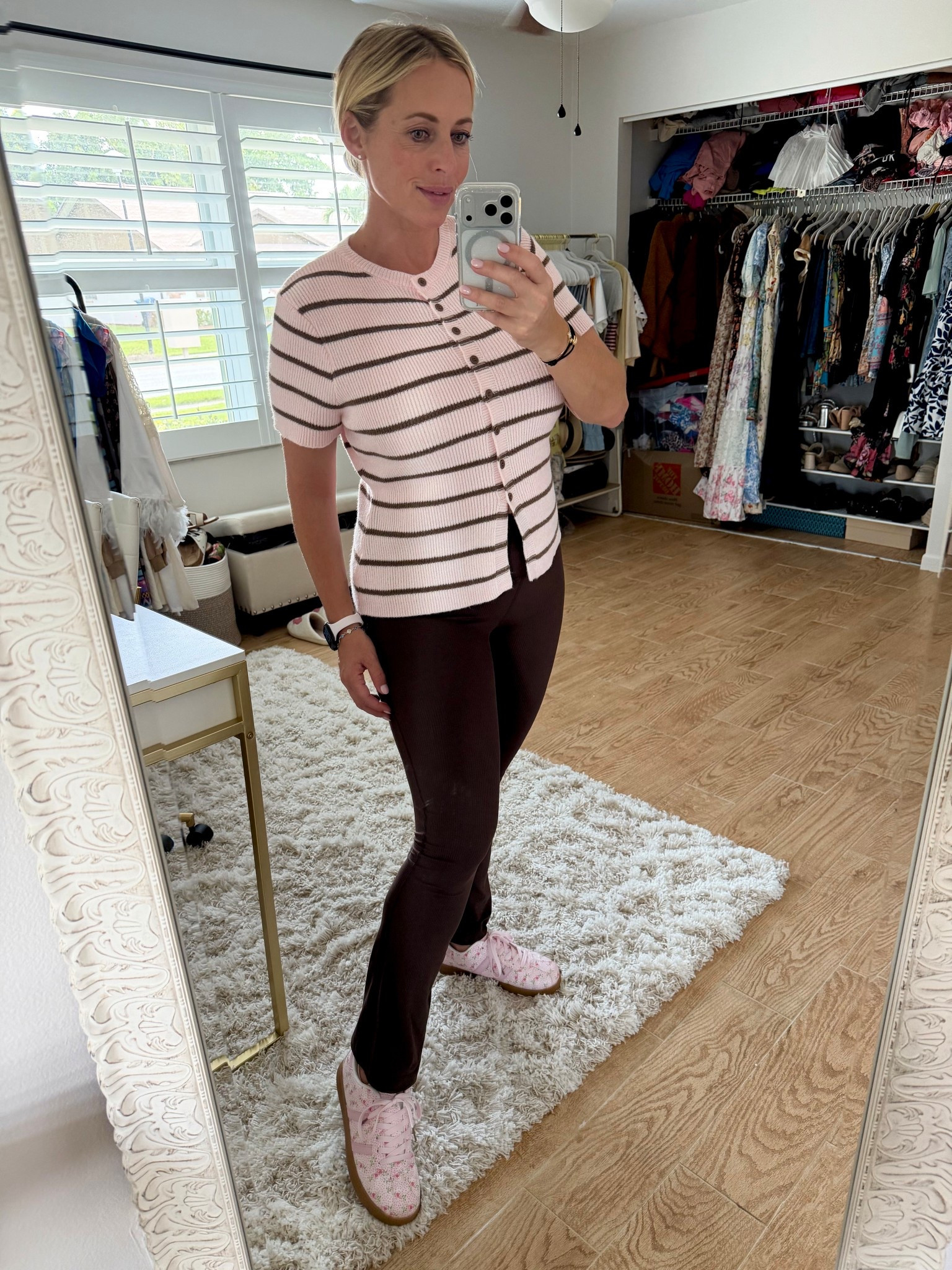 Spring outfit. 18 weeks pregnant 

#LTKMidsize #LTKBump #LTKootd