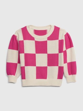 Toddler Checkered Sweater | Gap (CA)