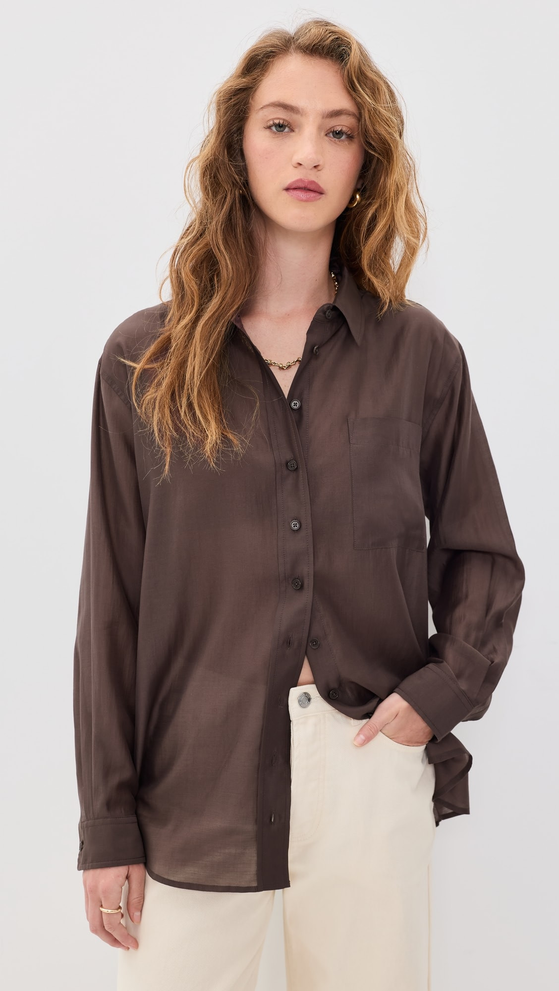 Reformation Eli Oversized Shirt | Shopbop | Shopbop