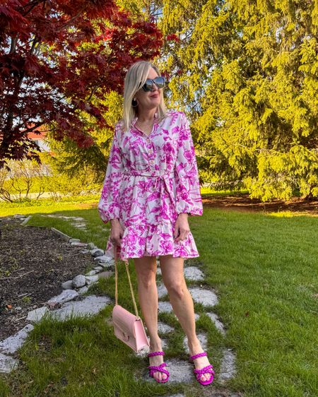 This pretty pink floral dress would be a great wedding guest dress or graduation dress. #springdress #summerdress #floraldress #chicwish

#LTKSeasonal #LTKfindsunder100 #LTKover40