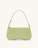 Eva Shoulder Handbag - Sage Green Croc | JW PEI US