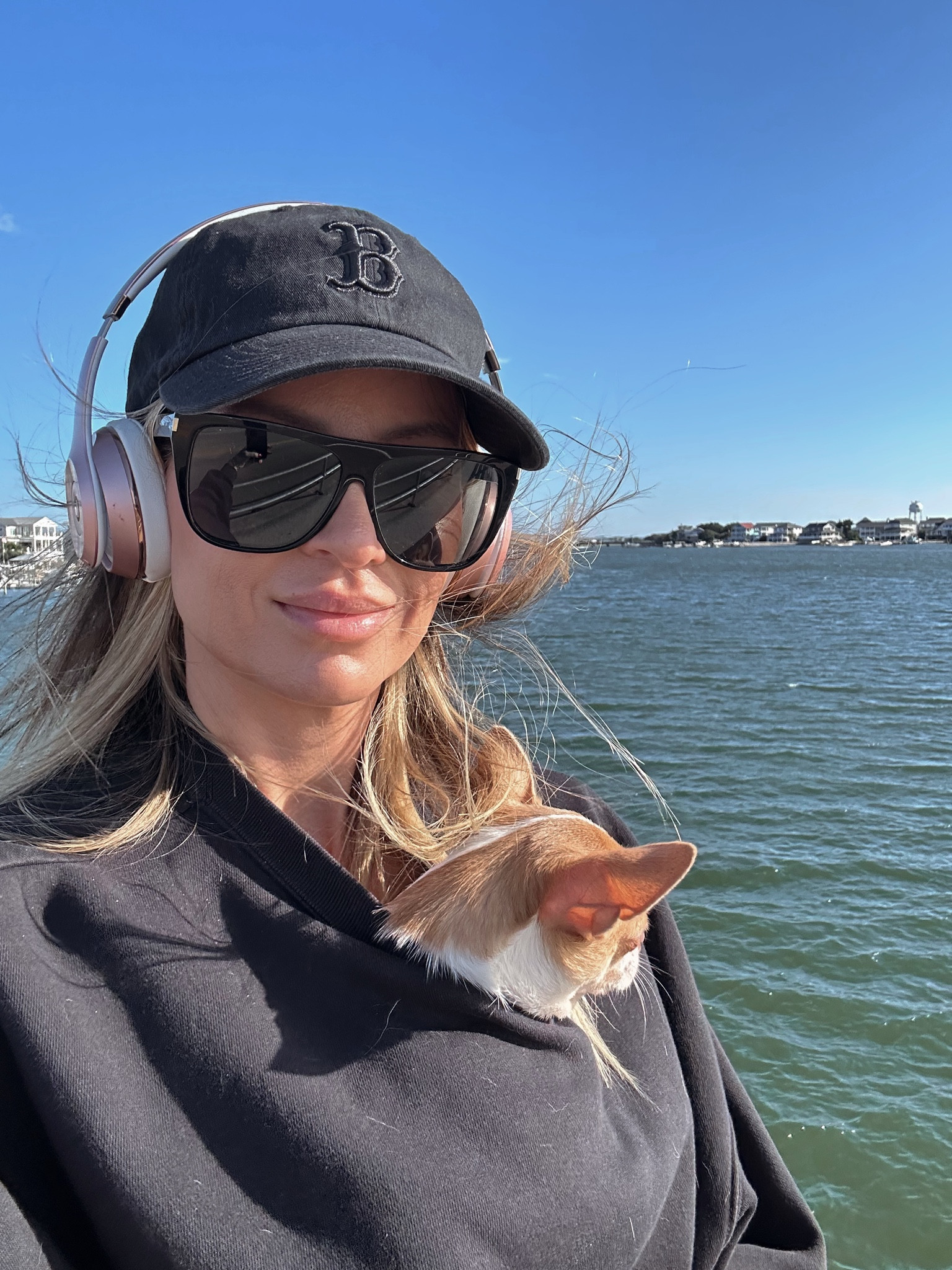 Exercise outfit. Love these Nike Phoenix sweatshirts. I love how they are kind of cropped. I wear a medium 

#LTKover40 #LTKstyletip #LTKfitness