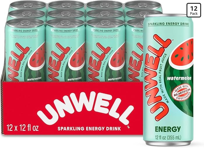 Unwell Energy RTD Watermelon 12x12oz | Amazon (US)