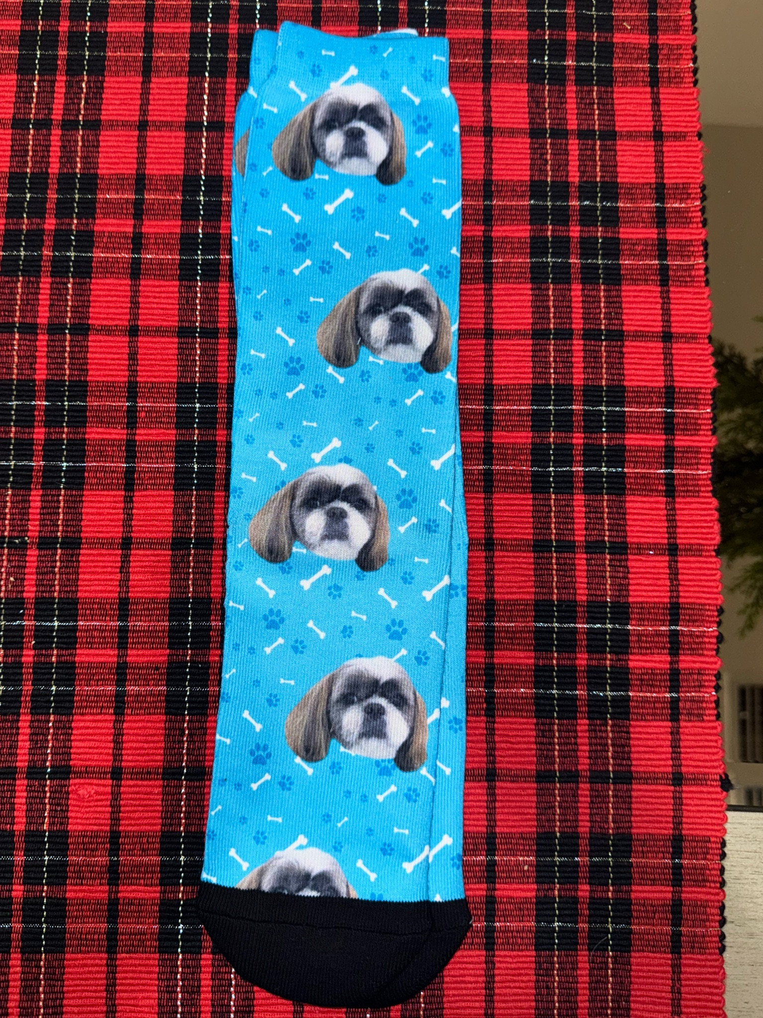 One of my favorite Christmas presents, socks with my dog’s face on it 

#LTKStyleTip #LTKFindsUnder50 #LTKU