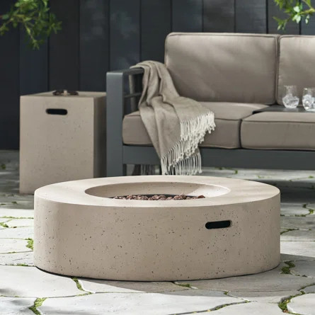 Ettinger Propane Outdoor Fire Pit Table | Wayfair North America