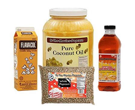 Coconut Oil-Popcorn-Flavacol (With Buttery Topping) | Amazon (US)