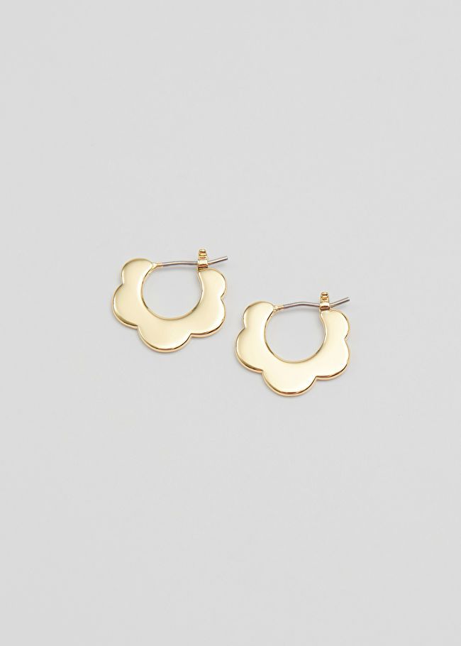 Flower Hoop Earrings | & Other Stories US