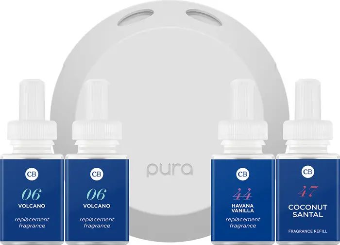 PURA x Capri Blue Best Sellers & Pura 4 Smart Fragrance Diffuser & Refill Set | Nordstrom | Nordstrom