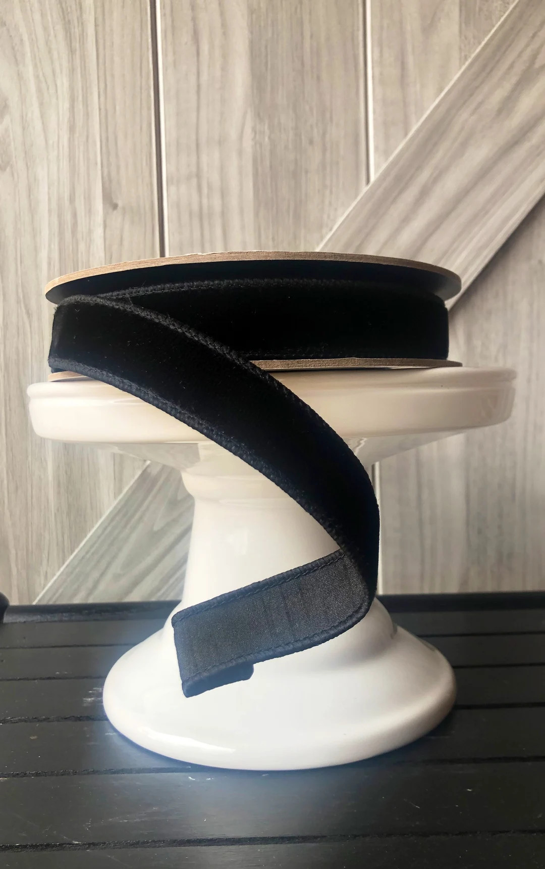 10 yards, 1 Inch Wired Ribbon, Black Wired Ribbon, Velvet Wired Ribbon, Christmas Ribbon, Designe... | Etsy (US)