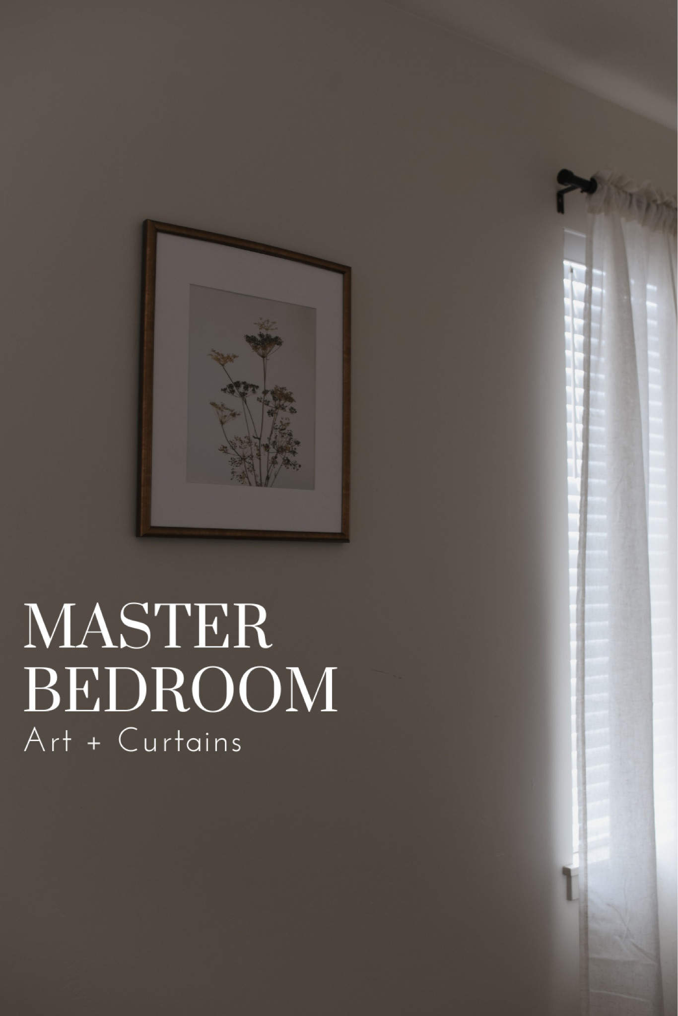 Art+ curtains that tie the room together perfectly 🤎🧦 #bedroommakeover 

#LTKfindsunder50 #LTKhome #LTKsalealert