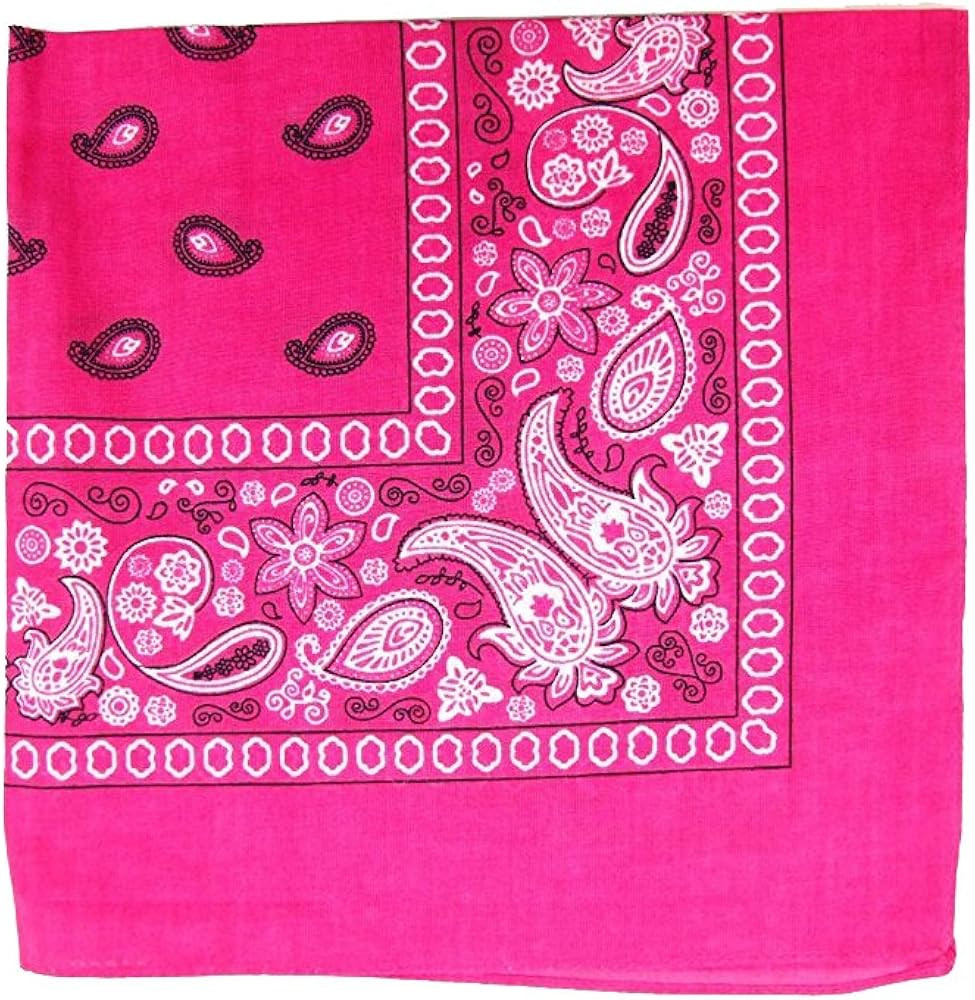 Novelty Bandanas Paisley Cotton Bandanas Single Pack | Amazon (US)
