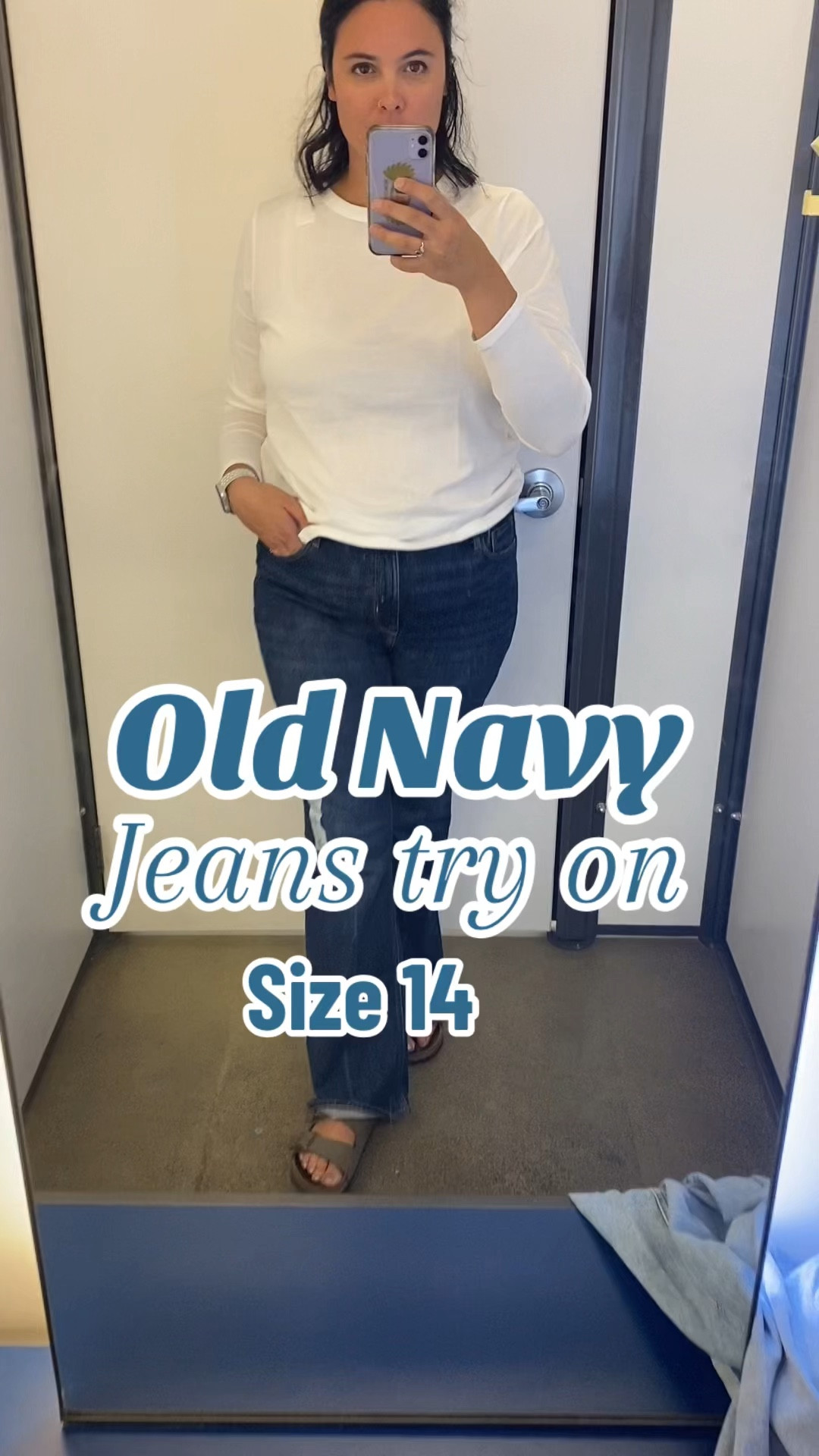 Old navy jeans try on. 5’8” 195 pounds Size 14

#LTKMidsize #LTKBacktoSchool #LTKVideo