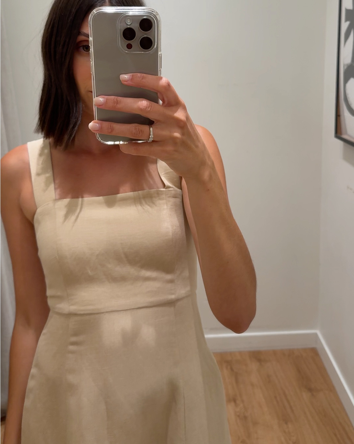 Seed linen dress in a beige colour. I tried this on in store and loved it. Wearing size 6 x 

#LTKstyletip #LTKaustralia