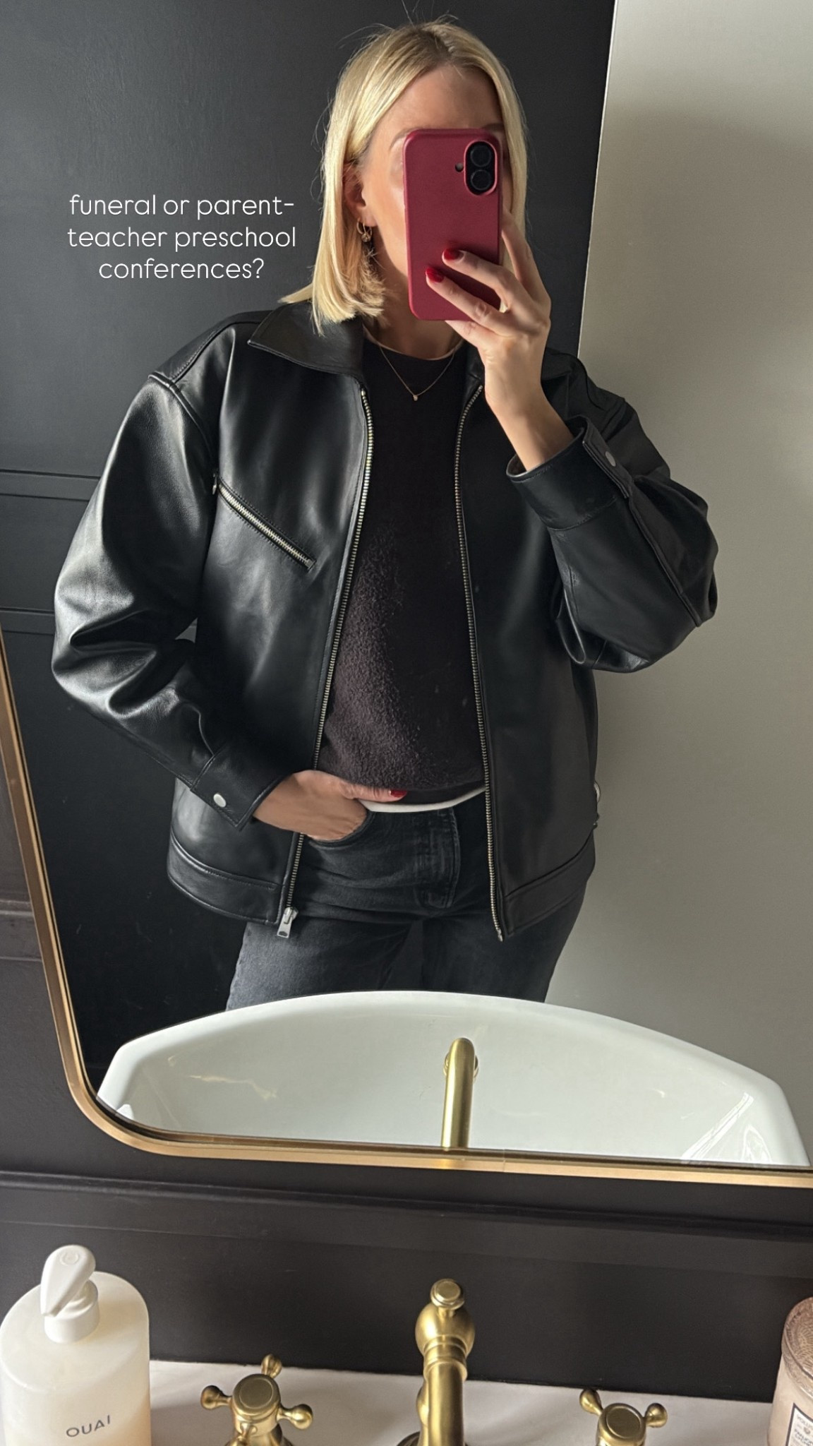 Took the classic black colorway in jacket, wearing size small 