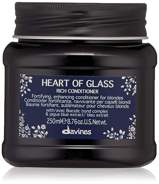 Davines Heart Of Glass Rich Conditioner For Blonde Care, Intense Nourishment And Fortifying Actio... | Amazon (US)