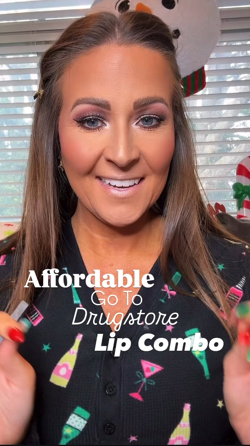 💄Lip Liner: Mauve
🫦Lipstick: 800 Fairest Nude
💋Gloss: Eclair (I also use Merengue)
👄Tarte Plumping Gloss I mentioned: Mixed Berries

🔸Foundation: Shell Beige
🔹Brow Powder: Dark Brown
🔸Concealer: Light Neutral (blender with the aqua triangle brush below) & set with the Laura Mercier powder below
🔹Bronzer: Medium Deep - pretty much cover my face with this to give me a bronzed look
🔸Eyebrow Pencil: Dark Brown
🔹Silvery Inner Corner Eyeshadow is from the Big Screen Must Haves palette below
🔸Lower Lids Eyeshadow is from the second to the end light shimmer color from the Shimmer Palette below (Physicians Formula)
🔹The rest of this eyeshadow is from pink Juicy palette below 

🔸I use the white lash primer on my bottom lashes before using the Lash Stiletto mascara.

🔹I use the clear brow gel on my real brow hairs (the few I have) to hold them in place.
🔸I use the brow pen to give brow looking strokes on my brows in shade Caramel

Lipstick, lip combo, lipstick tutorial, makeup tutorial, makeup look

#LTKWatchNow #LTKBeauty #LTKStyleTip