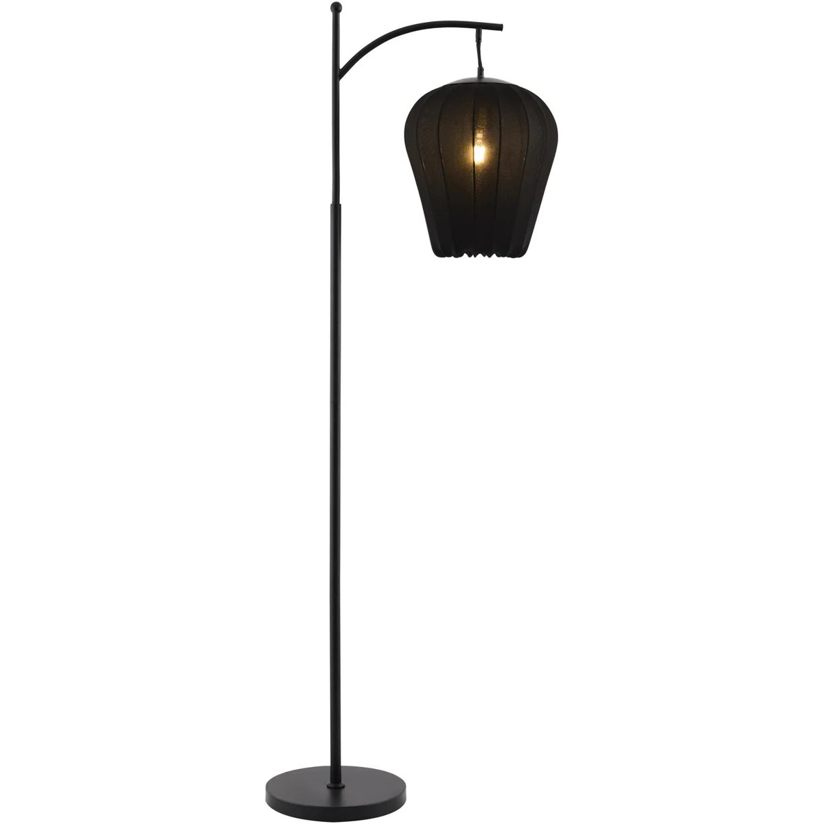 Bulcsu 62'' Matte Arched Floor Lamp | Wayfair North America