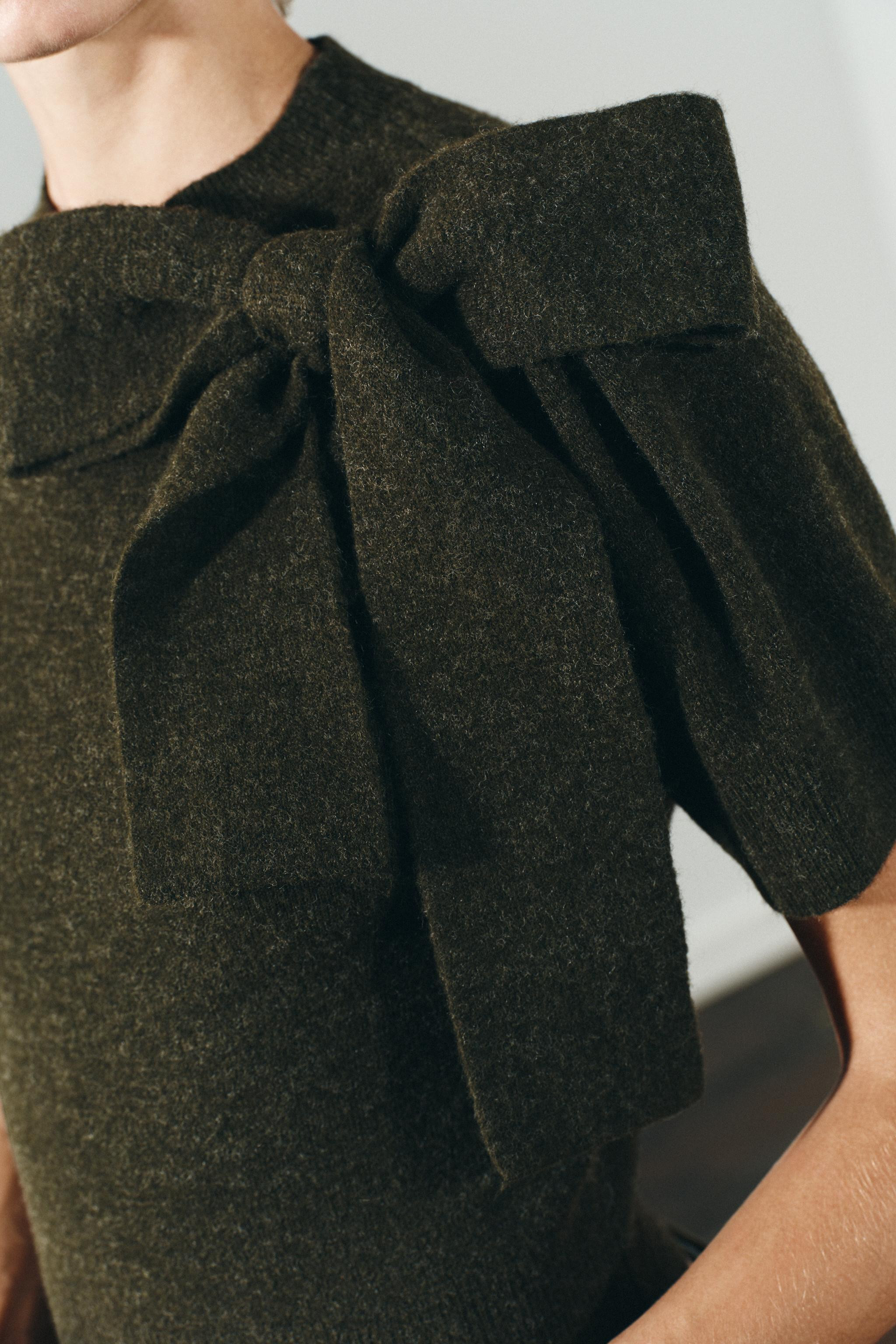 BOW KNIT TOP | Zara US