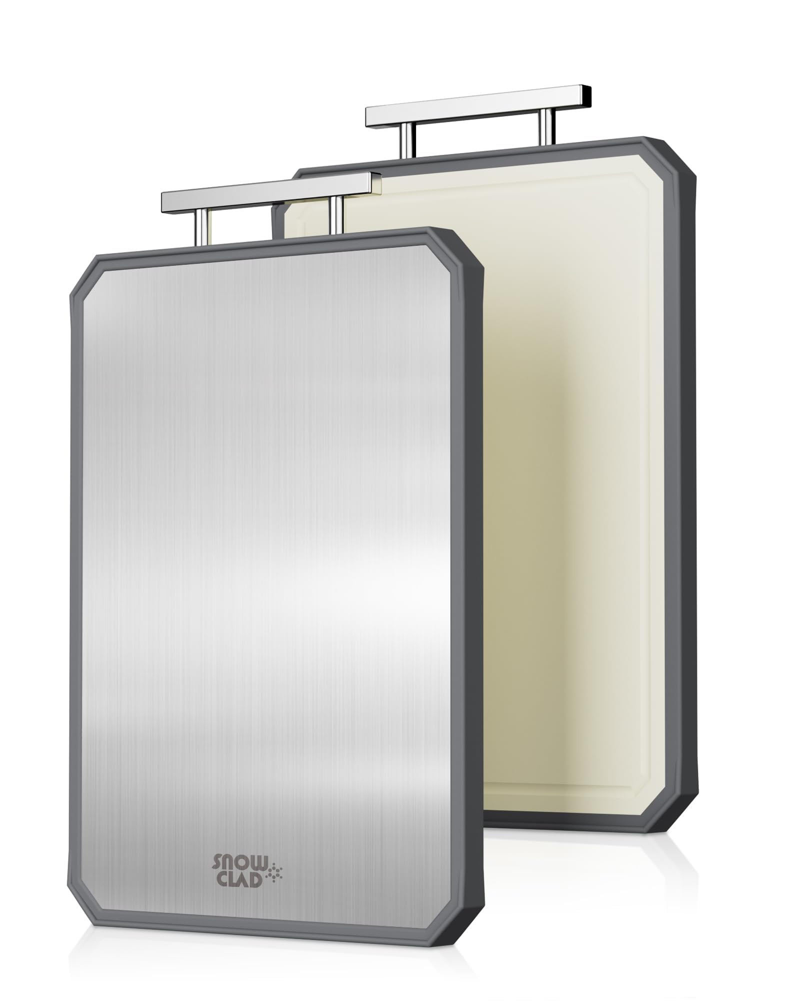 SNOWCLAD Stainless Steel Cutting Board,Double Sided Steel Cutting Boards for kitchen,Stainless St... | Amazon (US)