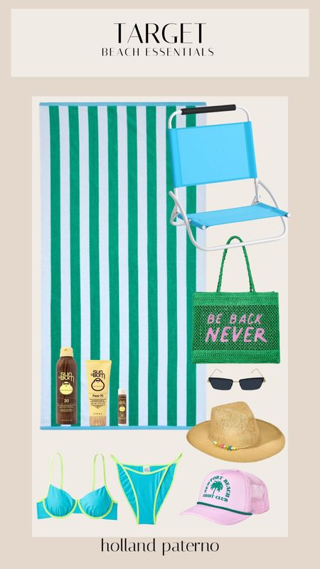 For the beach from target!
Beach essentials, vacation necessities, beach bag

#LTKunder50 #LTKswim #LTKtravel