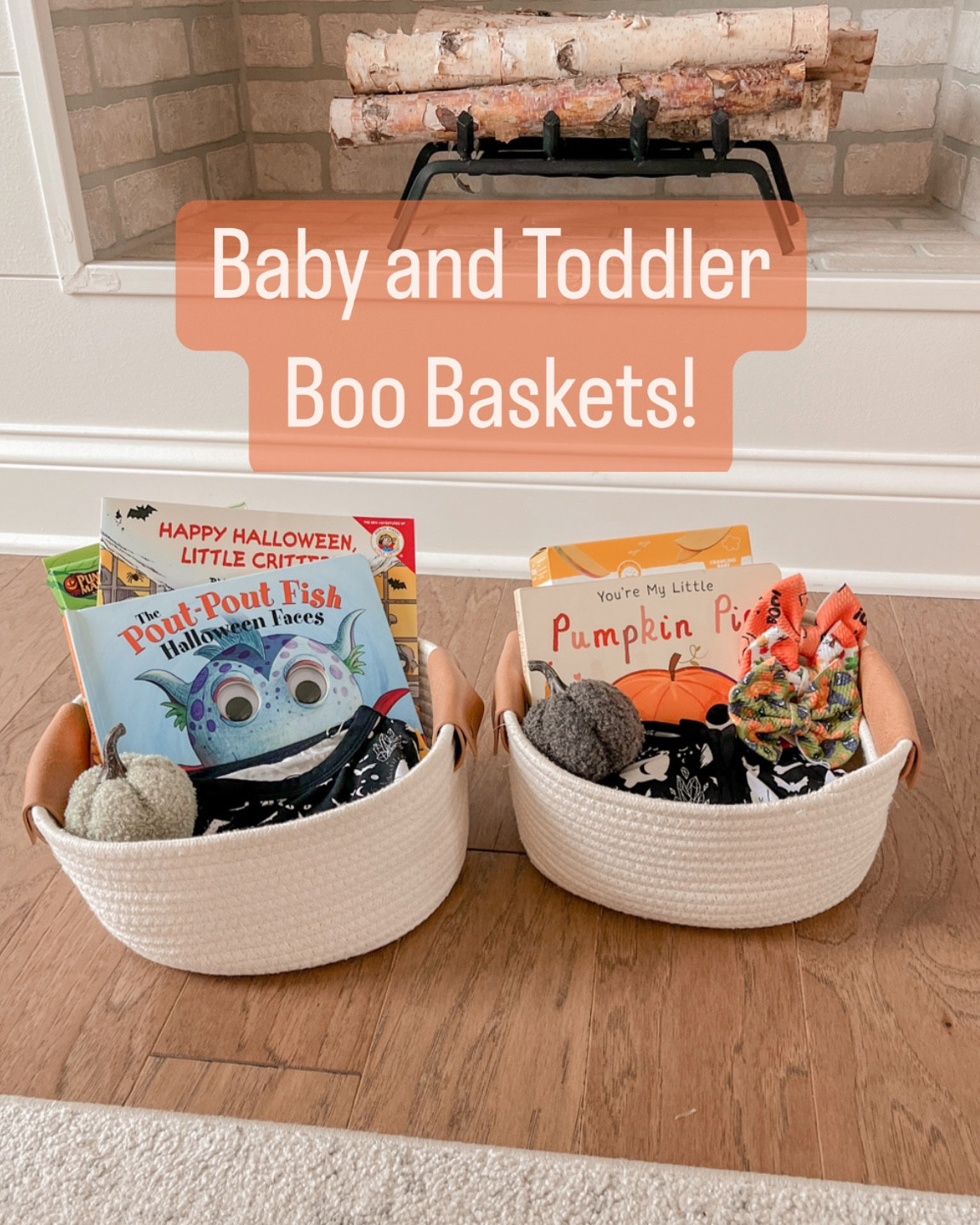 Baby and toddler Halloween Boo Baskets! Hocus Pocus bamboo pajamas, halloween baby bows, baby books, and a pumpkin decorating kit! 

#LTKkids #LTKbaby #LTKHalloween