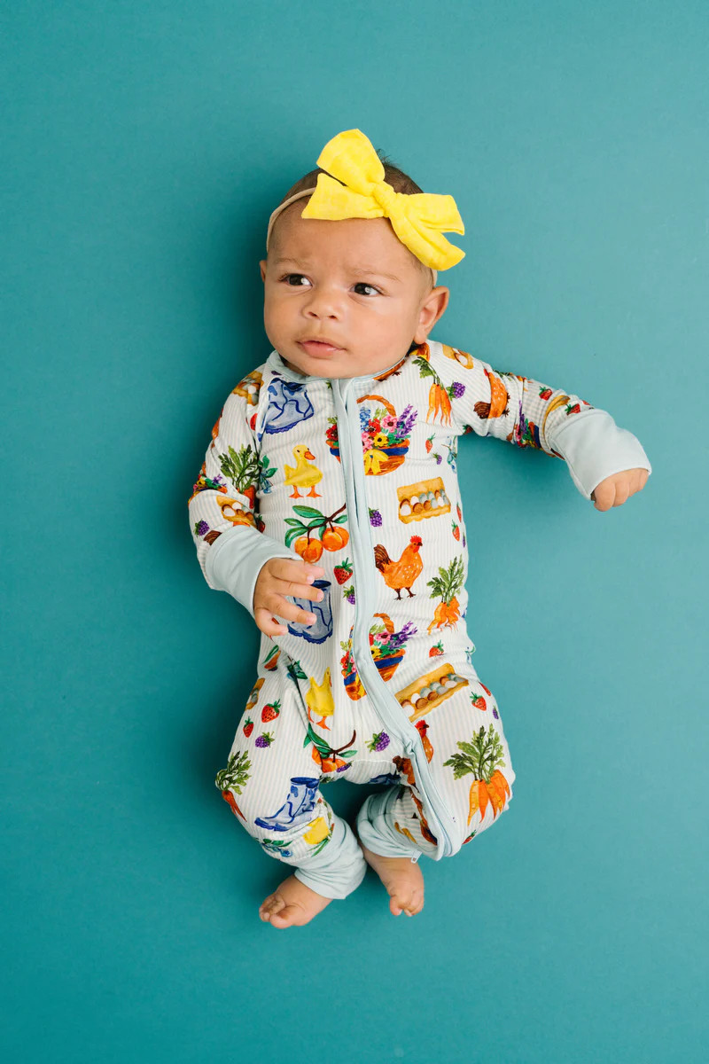 Homestead Harvest Bamboo Sleeper | Little One Shop Co