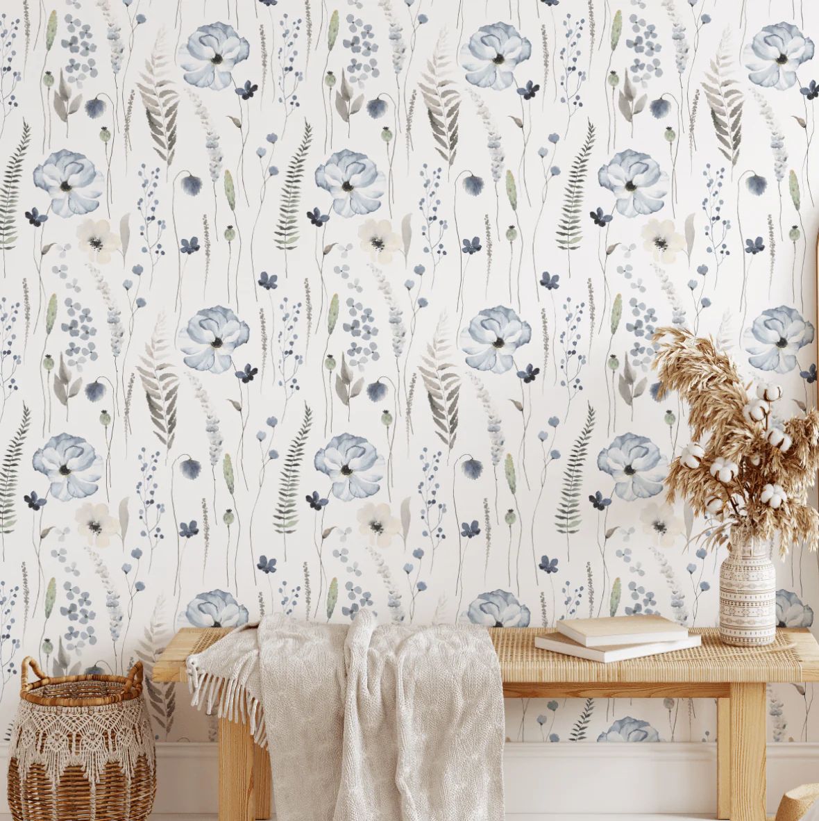 Secret Garden Peel and Stick Wallpaper | Rocky Mountain Decals