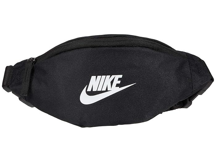 Nike Heritage Small Fanny Pack (Black/Black/White) Bags | Zappos