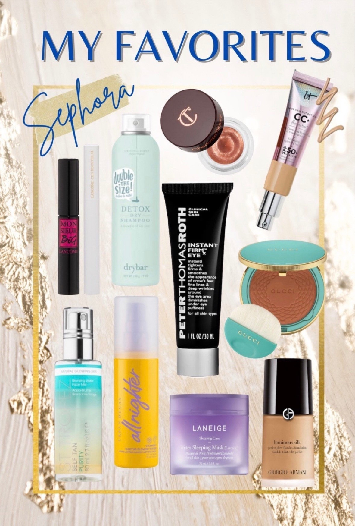 Last day to save ‼️
Sephora spring savings event
My favorites 
Makeup favorites 
Skincare favorites
Haircare favorites 
Sephora restock
What I’m buying Sephora spring sale
Gucci sale
Mascara
Eyeshadow palette
Armani sale
Flawless foundation 
Cc cream
Sleep mask
Sunless tanning face spray
Wrinkle relaxer

#LTKmorningroutine #LTKSaleAlert #LTKselfcare