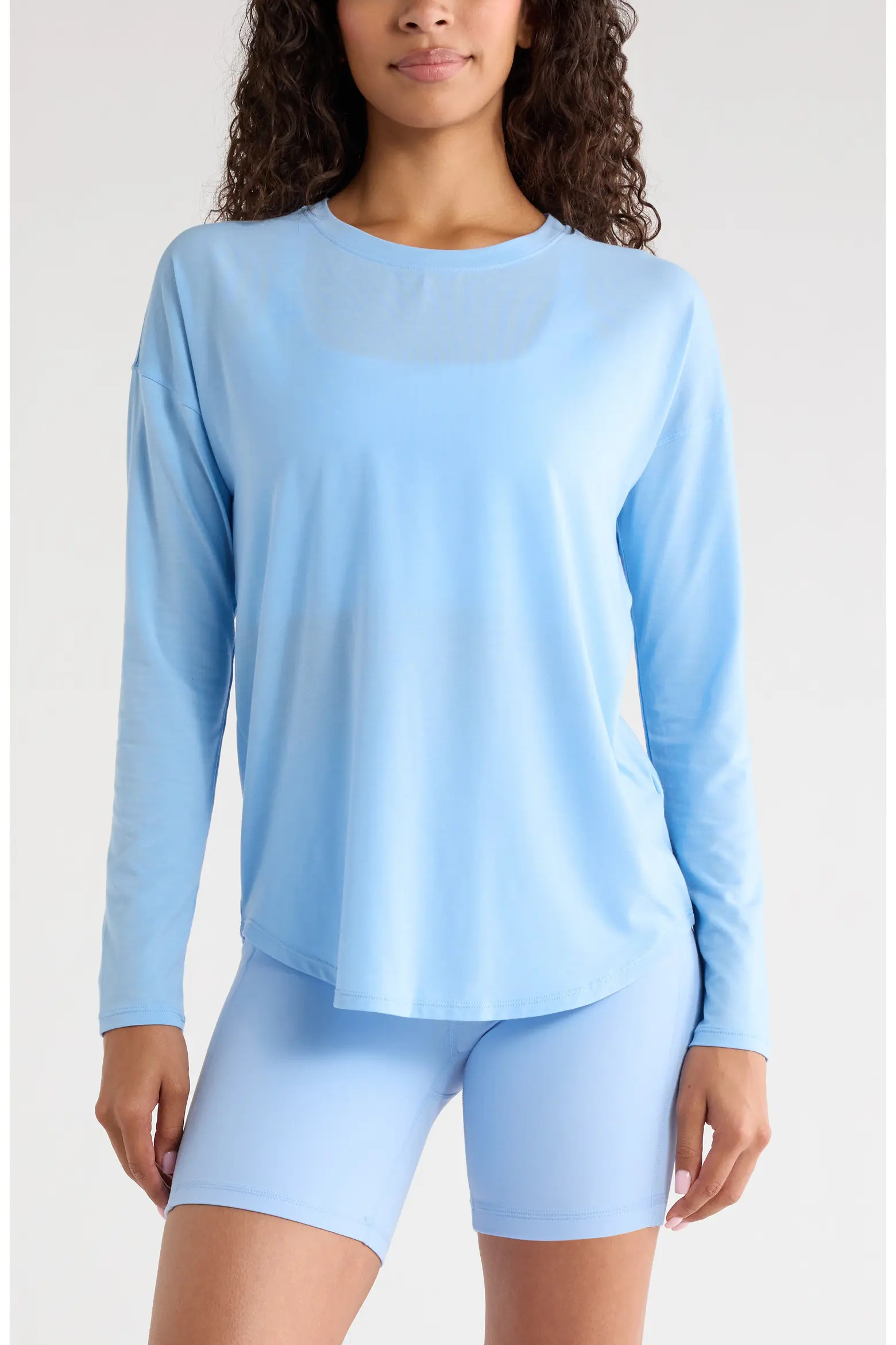 Breathe Long Sleeve Performance T-Shirt (Women) | Nordstrom | Nordstrom