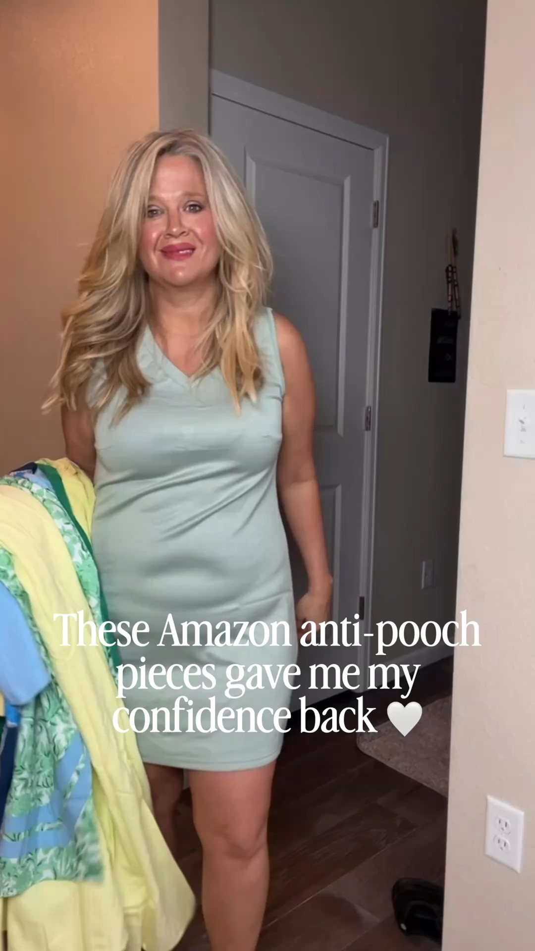  ✨Tap the bell, save and ❤️ for over 40 fashion, midlife style, midsize fashion and luxury looks for less. 

I didn’t lose the weight…
I just found better pieces.

These anti-pooch looks gave me my confidence back 🤍
Because it was never my body… it was the way my clothes were fitting.

They skim, not squeeze.
They drape, not cling.
They hit in the right place so your midsection isn’t the focus.

And the best part?
They’re all from Amazon’s Big Spring Sale… and actually worth it.

If getting dressed has felt harder lately… this is your reset.

Comment COMFY and I’ll send you everything 🌸

👑"Helping you look good, feel good!" - Lindsey Denver


@Amazon #ad #founditonamazon 
⬇️Sizing information: 
1. Blue dress large (size down if in between sizes.)
2. Blue Dress with white stripe large (size up if in between sizes.)
3. Green cardigan large (size down if in between sizes.)
Brown linen pants medium (size down if in between sizes.) 
4. Yellow linen dress medium (size down if in between sizes.) 
5. Green floral maxi dress large (size down if in between sizes.)
5. Navy blue flutter sleeve dress large (size up if in between sizes.) 

Follow my LTK @Over40andmidlife on the @shop.LTK app to view this post and get my exclusive app-only content!

#liketkit #LTKOver40 #LTKMidsize #LTKPlusSize
@shop.ltk
https://liketk.it/63hbq