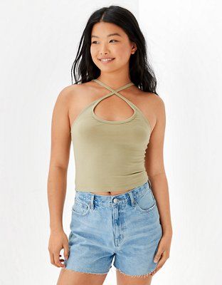 AE Suntwist Convertible Cami | American Eagle Outfitters (US & CA)