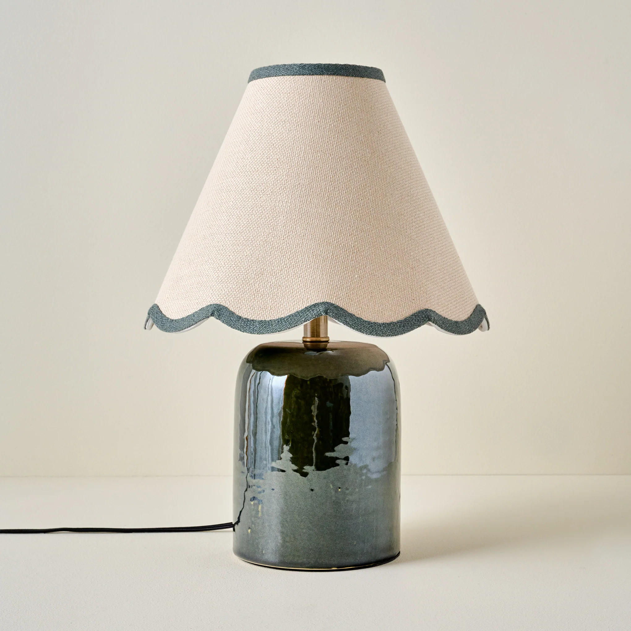 Farrah Table Lamp - Textured Green | Magnolia