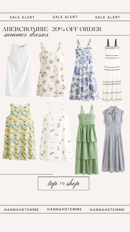 Abercrombie dress sale☀️ 20% off summer dresses!

#LTKSeasonal #LTKStyleTip #LTKSaleAlert