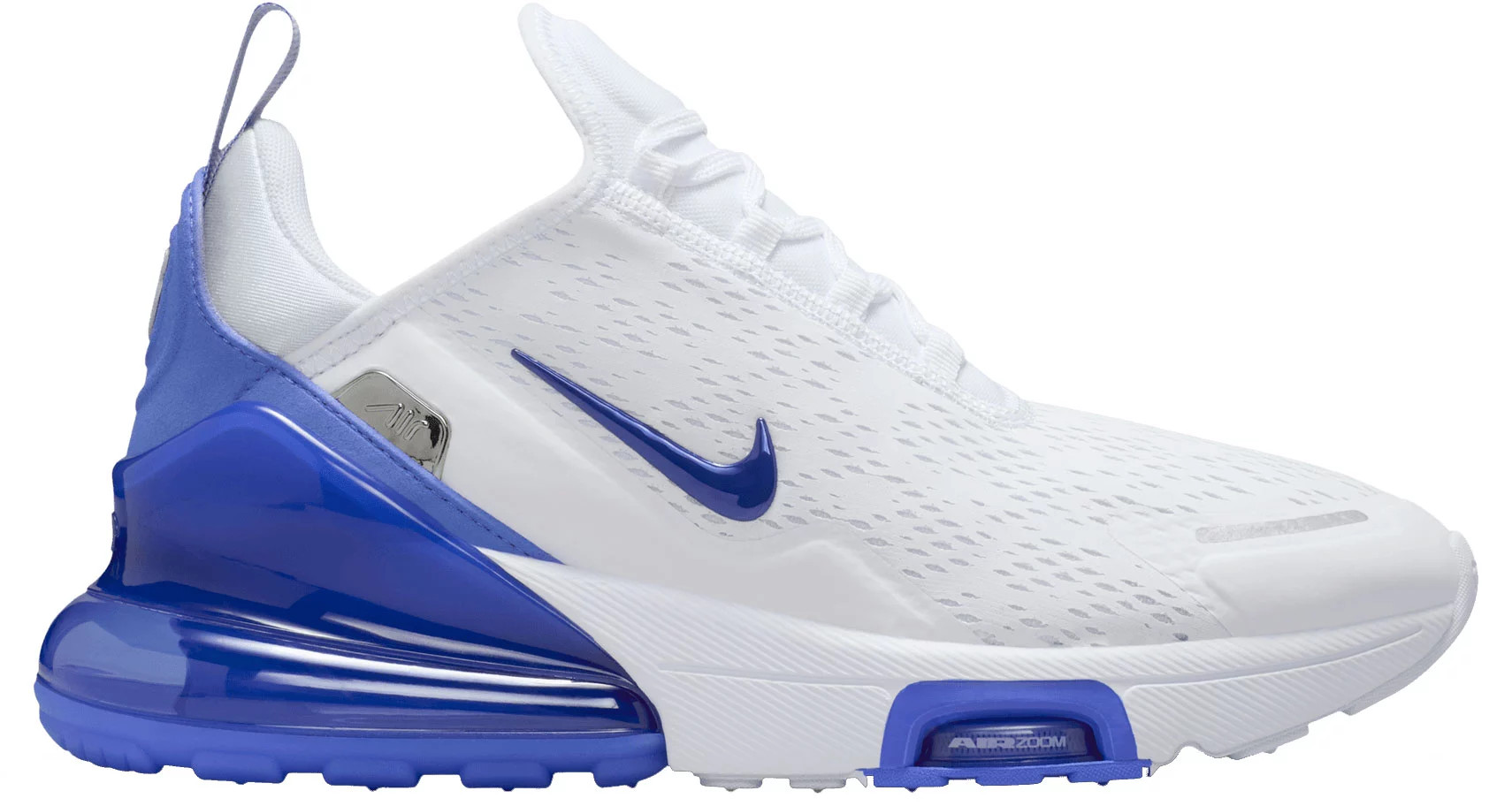 Nike Women's Air Max 270 Premium Shoes, Size 7.5, Wht/Footbll Grey/Sapphire | DICK'S Sporting Goods
