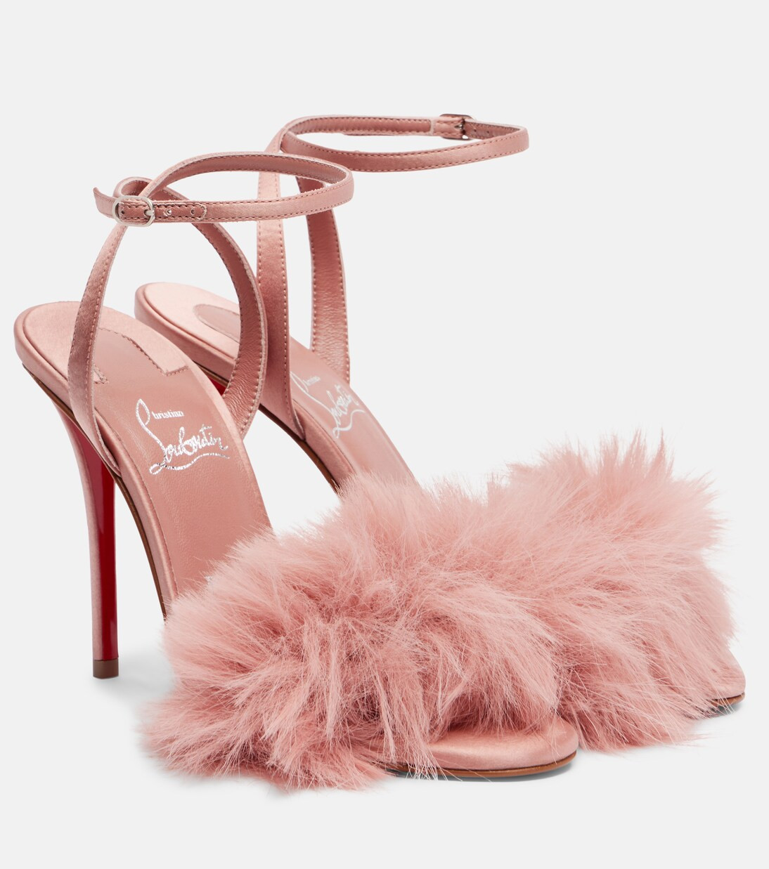 Patchoulina 100 crêpe satin sandals | Mytheresa (INTL)