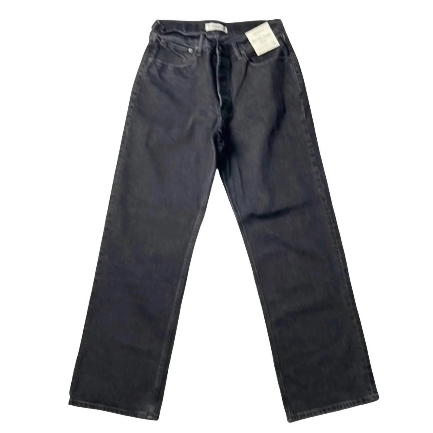 Women's 90S Low Rise Baggy Jeans In Black | Shop Simon